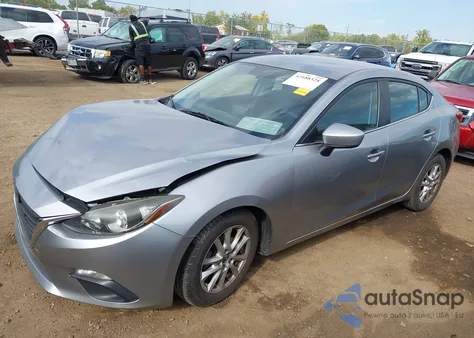 2014 Mazda Mazda3 I Touring z USA, uszkodzony, nr VIN JM1BM1V73E1127108